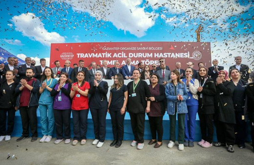 Gaziantep'te Travmatik Acil Durum Hastanesinin temeli atıldı