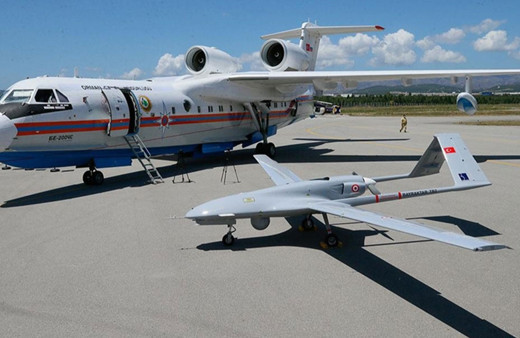 "Türkiye İHA’ları yangınla mücadelede kullanan Avrupa’daki ilk ülke"