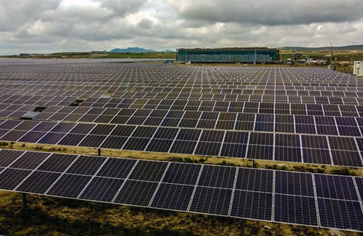 Konya'da Karapınar GES, tam kapasite üretime başladı