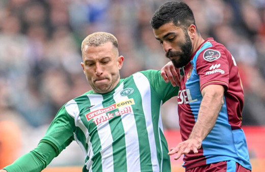 Trabzonspor, Konyaspor'a mağlup oldu