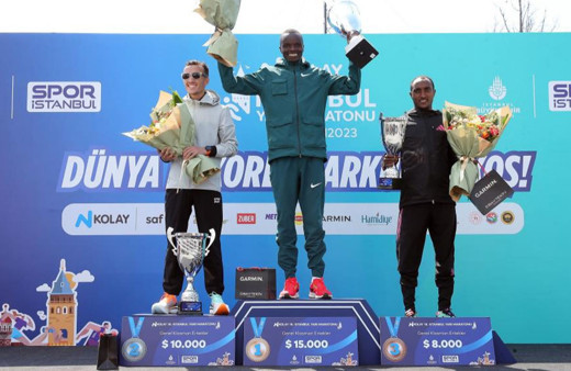 18. N Kolay İstanbul Yarı Maratonu'nda birinci Kenyalı atlet oldu