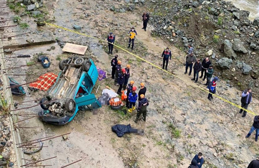 Rize'de yaşanan kazada ölü sayısı 5'e yükseldi