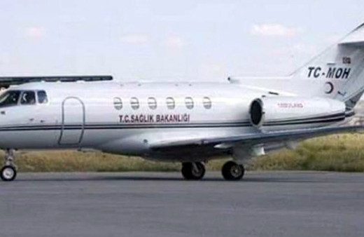 Siirt'te ambulans uçak 1,5 yaşındaki çocuk için havalandı