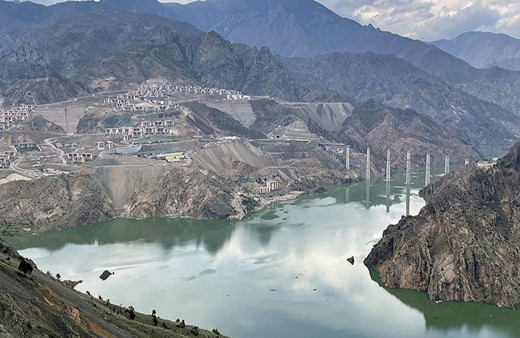 Artvin'de Yusufeli'nin eski ilçe merkezi tamamen su altında kaldı