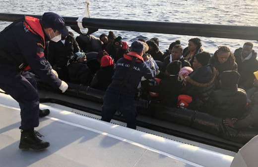 Yunanistan yine geri itti! Aydın’da 83 düzensiz göçmen kurtarıldı