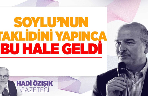 Süleyman Soylu taklidi Can Ataklı'yı bu hale getirdi!