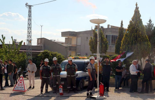 Mersin'in Mut ilçesi doğalgaza kavuştu
