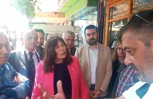 Vatandaşın HDP tepkisi İYİ Partili Şenol Sunat'ı kızdırdı: Gözüne gözlük takacaksın