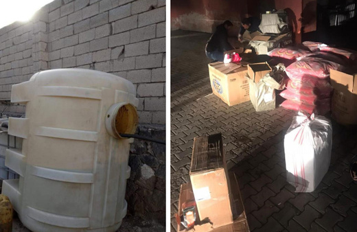 Ağrı’da 5 buçuk ton kaçak yakıt ele geçirildi