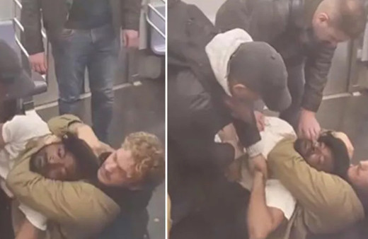 ABD'de metroda vahşet! Evsiz adamı boğarak öldüren eski asker serbest bırakıldı