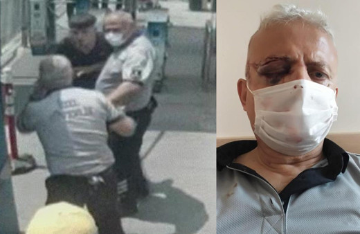 Metrobüste maske uyarısı kör etti! Tek gözün bedeli bu ceza...