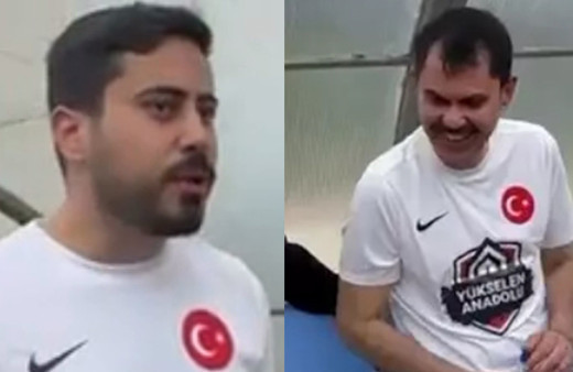 Erdoğan'ın sesiyle Murat Kurum'a tepki gösterdi: Güldüren diyalog! "Koşman lazım, Gomis senden daha iyi"