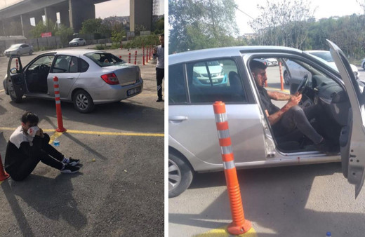 İstanbul'da yol verme kavgası: Taksici ve arkadaşları, sürücü adayı ve hocasını tekme tokat dövdü