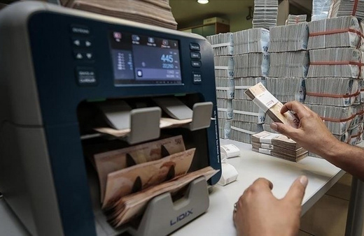 Bankacılık sektörü kredi hacmi geçen hafta 8 trilyon 889 milyar lira oldu