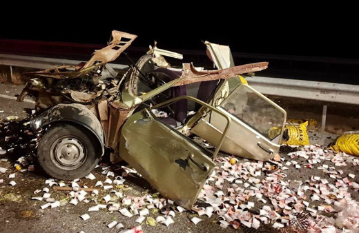 Çorum'da zincirleme trafik kazasında 3 kişi yaralandı