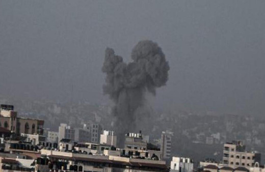 İsrail savaş uçakları, Gazze'ye bir dizi hava saldırısı düzenledi