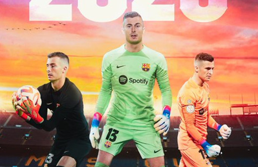 Barcelona, Inaki Pena'nın sözleşmesini 2026'ya kadar uzattı