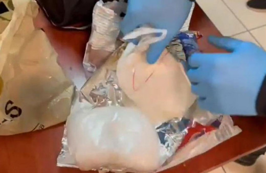 Kayseri'de cips paketinden 1,5 kilo uyuşturucu çıktı