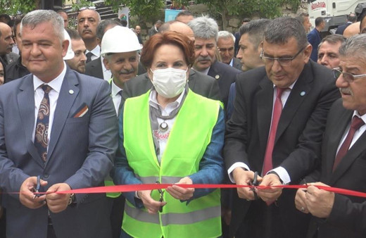 Meral Akşener'in 1 yıl önce Karaman'da attığı temel ortadan kayboldu