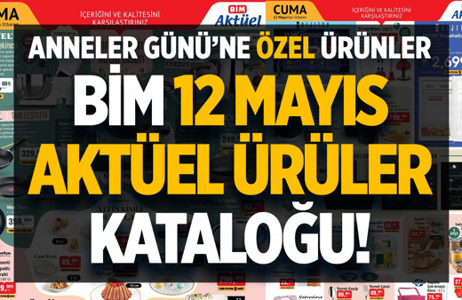 BİM Anneler Günü kataloğu yayınlandı: Özel hediyelik ürünler uygun fiyata 12 Mayıs'ta satışta!
