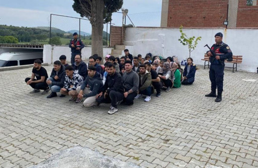 Aydın Didim’de 46 düzensiz göçmen yakalandı