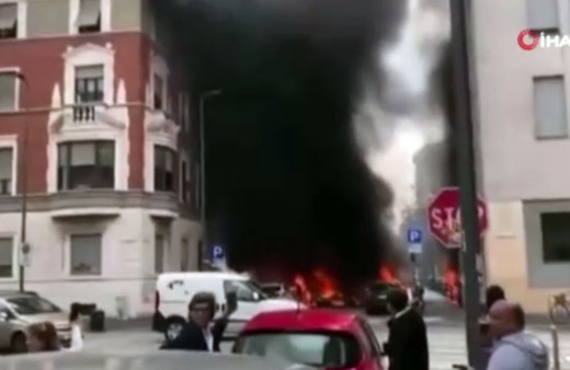 İtalya’da korkutan patlama