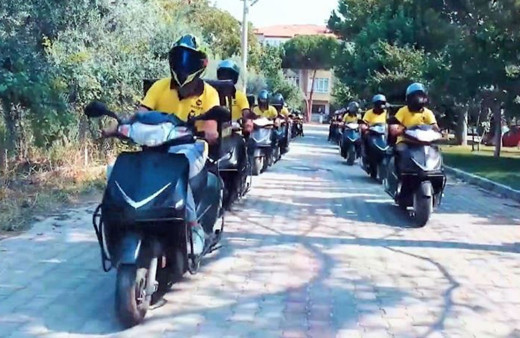 Motokuryeler için özel park alanları kurulacak