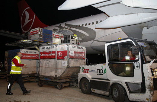 Yurt dışından getirilen oylar ATO Congresium'a ulaştı
