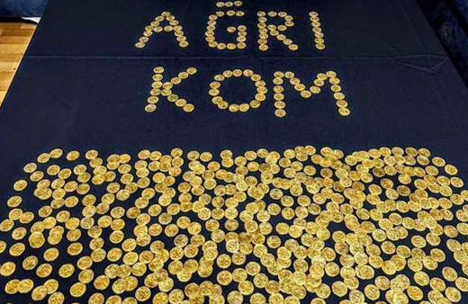 Ağrı’da 562 Bizans figürlü sikke ele geçirildi