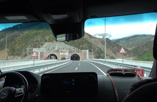 Yeni Zigana Tünel'inin açılmasıyla dolmuş seferleri arttı