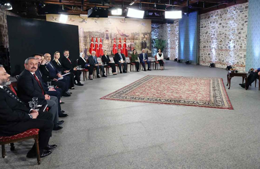 Cumhurbaşkanı Erdoğan'dan seçim sonucu yorumu: Ortak yayında damga vuran soru!