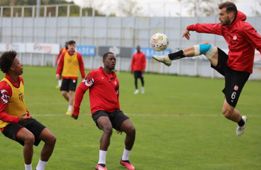 Sivasspor Kasımpaşa maçına hazırlanıyor