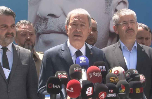 Bakan Akar seçim sonuçlarını değerlendirdi! "Bir takım sözler ediliyor ama bunların aslı astarı yok"