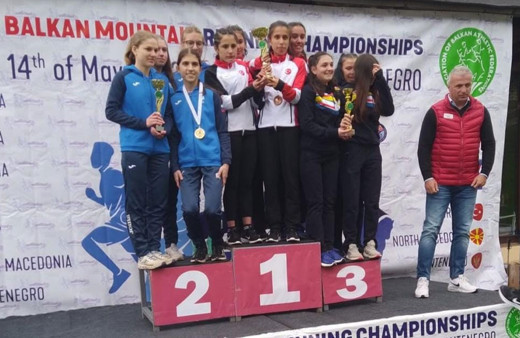 Milli sporcular Balkan Dağ Koşusu Şampiyonası'nda 6 madalya kazandı