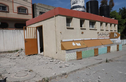 Gazze'de İsrail saldırıları nedeniyle 2 okul kullanılamaz hale geldi