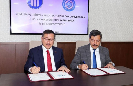 İnönü ve Turgut Özal Üniversiteleri yurtdışı öğrenci kabulü için protokol imzaladı