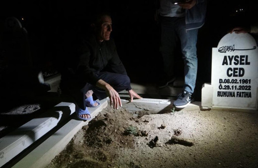 Mezarlıkta bir garip olay! Kadın ekipleri harekete geçirdi, gerçek çok başka çıktı!