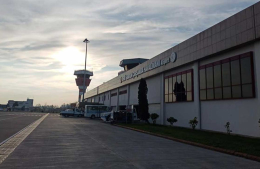 Samsun-Çarşamba Havalimanı'ndan ilk 4 ayda 409 bin yolcu hizmet aldı