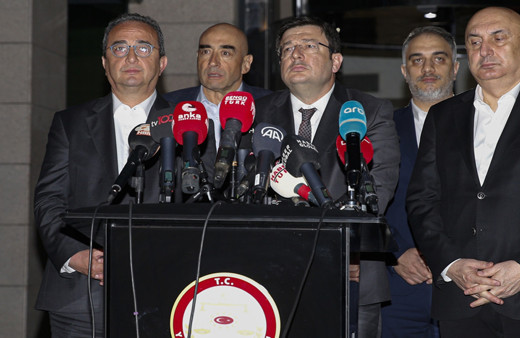 CHP heyeti YSK Başkanı Ahmet Yener'i ziyaret etti!