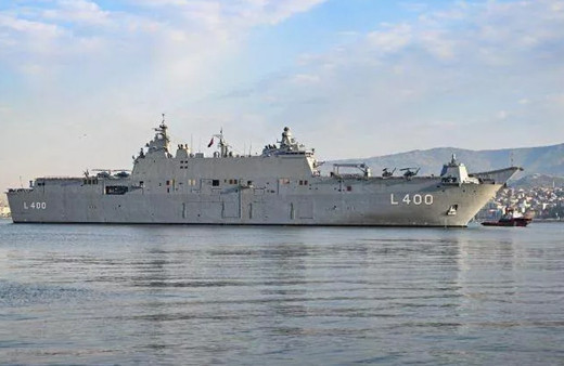 TCG Anadolu İzmir'den ayrıldı ilk görevi belli oldu