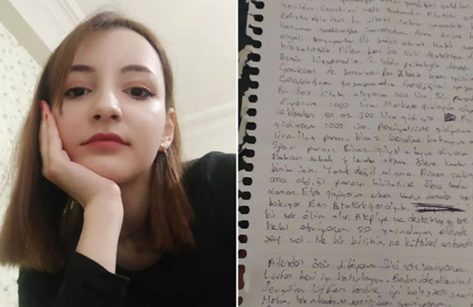 Genç kız mektup bırakıp Marmaray'ın önüne atlayarak intihar etti!