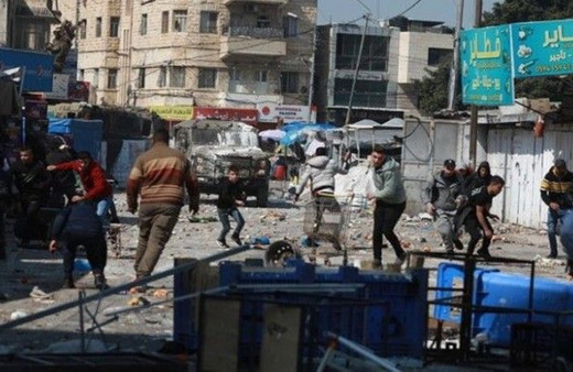 İsrail güçleri Nablus'a düzenledikleri baskında 6 Filistinliyi yaraladı