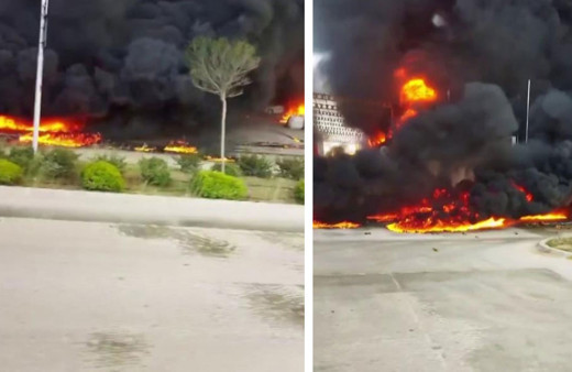 Adana'da köpük fabrikasında büyük yangın