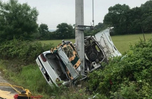 Çanakkale'de feci kaza!  Anne ve 2 yaşındaki oğlu hayatını kaybetti