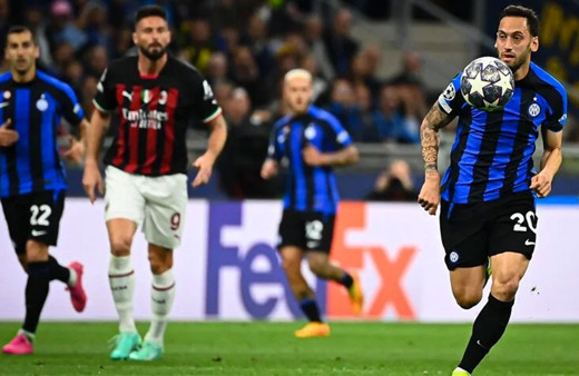 Şampiyonlar Ligi'nin ilk finalisti İnter oldu Hakan Çalhanoğlu İstanbul'da