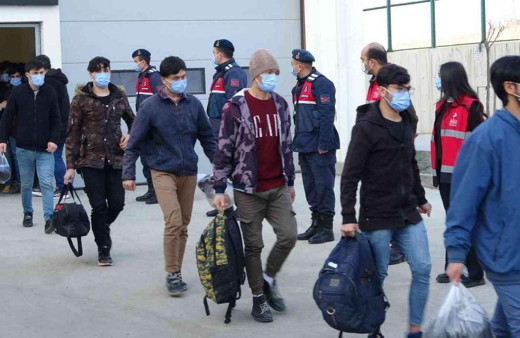Eskişehir'de 7 düzensiz göçmen yakalandı