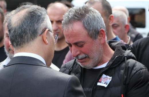 Rize'de hayatını kaybeden uzman çavuşa gözyaşlarıyla veda