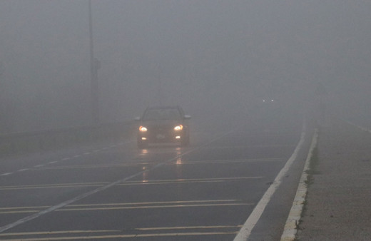 Bolu Dağı'nda sağanak ve sis etkili oluyor