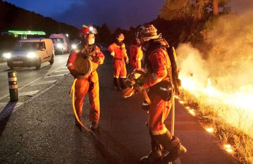 İspanya alevlere teslim oldu! Orman yangınında 600 kişi tahliye edildi, 8 bin hektarlık alan kül oldu!