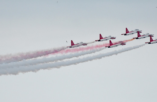 Samsun'da 19 Mayıs şöleni! Türk Yıldızları havada nefes kesti, gökyüzü kırmızı beyaza büründü!
